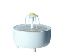 JINGYAN Distributeur d'eau pour Chien Cute Cat Water Fountain Automatic Recirculate Cat Auto Filter Pet Drink Water Dispenser Supplies USB Electric Drinkers for Cat