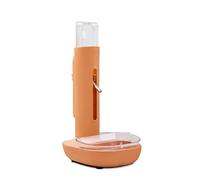 JINGYAN Distributeur d'eau pour Chien Pet Dog Water Dispenser Not Wet Mouth Automatic Water Dispenser Cats Dogs Water Dispenser Mobile Vertical Kettle Pet Supplies(Orange)