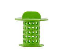 JINGYAN Drain de Douche Bathroom Drain Anti Clogging Hair Catcher Plug Sink Strainer Filter Water Floor Kitchen Mushroom Cylindrical Stopper(Green)