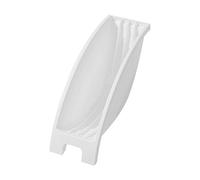 JINGYAN Égouttoirs à vaisselle Plate Holders Organizer Upright Dish Racks For Kitchen Counter Home Side Vertical Bowl Rack(A)