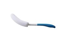 JINGYAN Éponges de douche La brosse de douche arrière est facile pour le brossage du corps, avec poignée antidérapante, long arc, utilisation domestique et outil magique de bain