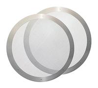 JINGYAN Filtres à café Maille réutilisable de filtre d'acier inoxydable de filtre en métal de café pour des accessoires de cuisine de cafetière d'aeropress