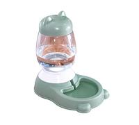JINGYAN Fontaines pour Chats Pet Automatic Feeder Dog Cat Drinking Bowl for Small and Medium Pets Water Feeding Large Capacity Dispenser(Green)