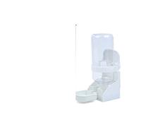 JINGYAN Fontaines pour Chats Pet Cage Automatic Water Drinker Rabbit Cat Small Pets Hanging Drinking Bottle Dispenser Supplies Drop Ship(White)