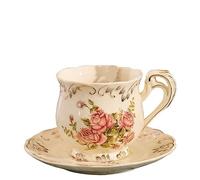 JINGYAN Gobelets Coffee Cup Set Afternoon Tea Ceramic