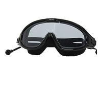 JINGYAN Lunettes de Natation Adult Protection Lens Swimming Goggles Waterproof Adjustable Silicone Swim Glasses Men in Pool(Black)