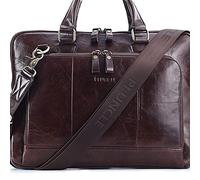 JINGYAN Mallettes Top-Handle Bags for Men Business Crossbody Shoulder Bag Messenger Laptop