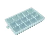 JINGYAN Moules à glace 15/24 Grid Large Silicone Ice Cube Mold Tray Maker Mould Non-toxic Durable Bar Pub Wine Blocks(Blue)