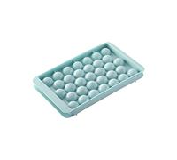 JINGYAN Moules à glace 1pc Colorful Round Rhombus Ice Mould Cube Tray Maker PP Plastic Mold Forms Food Grade Kitchen Gadgets(Blue,S)