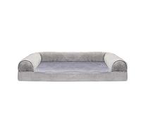 JINGYAN Paniers pour Chiens Four Seasons Washable Simple Solid Color Dog Sofa Cushion Warm Breathable Bed Sleeping Mats Pet Supplies