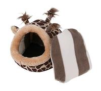 JINGYAN Paniers pour Chiens Hamster Cage Guinea Pig House Chinchilla Squirrel Bed Nest Guinea Pig Mini Animal Hamster Accessories