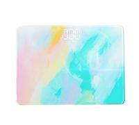 JINGYAN Pèse-personne numériques Body Scale Smart Bathroom USB Rechargeable Weight For Home Gym Accessories Monitoring Room Temperature