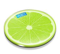 JINGYAN Pèse-personne numériques Cartoon Lemon Pattern Bathroom Scales For Weighing Body Weight Scale Electronic Household Balance Floor Smart Digital Scales