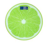 JINGYAN Pèse-personne numériques Fruit Pattern Weight Scale For Weighing Body Electronic Household Balance Floor Smart Digital Scales Bathroom(Lemon)