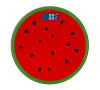 JINGYAN Pèse-personne numériques Fruit Pattern Weight Scale For Weighing Body Electronic Household Balance Floor Smart Digital Scales Bathroom(Watermelon)