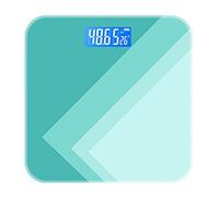 JINGYAN Pèse-personne numériques Weight Scale Precision Digital Body Bathroom 5mm Tempered Glass Easy Read Backlit LCD Display Weighing