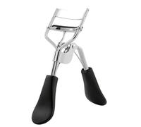 JINGYAN Pinces à épiler Eyelash curler Curling lasting Not clip eyelid make-up beauty tool portable eyelash send pad Eyebrow Tweezer(Silver)