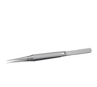 JINGYAN Pinces à épiler High Precision Maintenance Tweezers Special Bend Straight Motherboard Flying Wire Tool