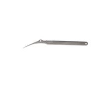 JINGYAN Pinces à épiler Stainless Steel Curved Tip Tweezers Set Kit Welding Sorting Precision Electronic Products Components Hand Tools