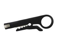JINGYAN Pinces à sertir Mini Portable Wire Stripper Knife Crimper Pliers Crimping Tool Cable Stripping Cutter Multi Tools Cut Line Pocket Multitool(MW-TOOL-Black)