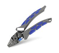 JINGYAN Pinces universelles Fishing Crimping Pliers Double Tube Sleeve Wire Cutter High Carbon Steel Tools