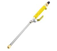 JINGYAN Pistolets pour mousse expansive Portable High Pressure Cleaner Foam Nozzle For Auto Cleaning Car Washer Garden Water Spray Washing Gun(Yellow)
