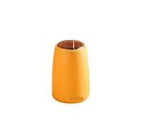 JINGYAN Porte-cure-dents Automatic Pops Up Toothpicks Dispenser Plastic Container New Toothpick Storage Box Creative Kitchen Household Items(Yellow)