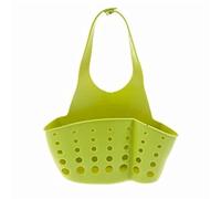JINGYAN Porte-éponges de Cuisine Sink Shelf Soap Sponge Holder Clip Dish Drainer Drying Rack Silicone Storage Basket Bag Bathroom Kitchen Accessories Tool