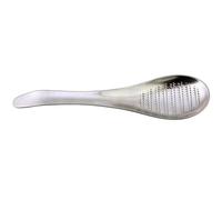 JINGYAN Presse-purée Spoon Grinder Silver Stainless Steel Lemon Ginger Garlic Grinding Tool