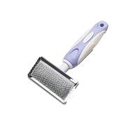 JINGYAN Produits d'épilation pour Chiens Professional Dog Brush Massages Ergonomic Anti-Slip Pet Grooming Slicker Comb Removes Tangles Dander Loose Hair