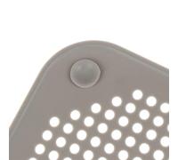 JINGYAN Protecteurs de Drain Hair Catchers Silicone Sink Drain Strainer Shower Bathtub Floor Filter Water Stopper Rubber Kitchen Bathroom Deodorant Plug(White)