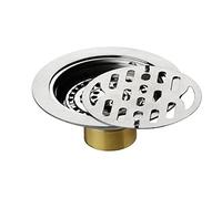 JINGYAN Protecteurs de Drain Stainless Steel Washing Machine Floor Drain Shower Room Round/Square Surface Polished/Brushed Proces Design(Meidum)