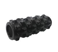 JINGYAN Rouleaux en mousse Gym Foam Roller Fitness Yoga Column Pilates Exercise Back Muscle Massage Soft Block Drop Shipping(Black)