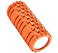 JINGYAN Rouleaux en mousse Gym Yoga Column Fitness Foam Roller Pilates Exercise Back Muscle Soft Massage Block 33cm*14cm(Orange)