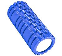 JINGYAN Rouleaux en mousse Gym Yoga Column Fitness Foam Roller Pilates Exercise Back Muscle Soft Massage Block 33cm*14cm(Blue)