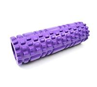 JINGYAN Rouleaux en mousse Gym Yoga Column Pilates Foam Roller Back Massage Exercise Brick Home Fitness Equipment(Purple)