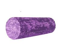 JINGYAN Rouleaux en mousse Iridescent Yoga Foam Roller Pilates Block High Density Floating Gym Fitness Body Massage(B)