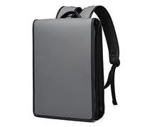 JINGYAN Sac à dos pour homme Casual Backpack Travel Waterproof Universal Laptop Bag(Grijs)