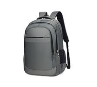 JINGYAN Sac à dos pour homme Oxford Cloth Multifunctional Waterproof Backpack Men's Universal Large Capacity Business Laptop(Grijs)