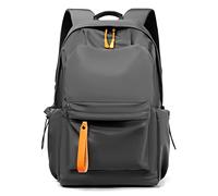 JINGYAN Sacs à dos d'extérieur Male Backpack Waterproof Notebook Backpacks Large Capacity Hiking Backpacks for Weekend for Outdoor Camping Sports(Grijs)