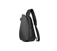 JINGYAN Sacs bandoulière homme Hommes Sac à poitrine Multifunction Bandbody Sacs USB Chargement de sac à bandoulière de voyage Répulsif