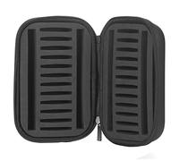 JINGYAN Sacs de pêche Portable Fly Fishing Lure Storage Case Spinner Spoon Bait Box Fishook EVA Container Bag Accessories Tools Canvas Oxford