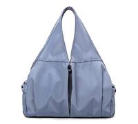 JINGYAN Sacs de sport Sacs de Fitness pour femmes sac de Sport Yoga sacs d'entraînement en plein air voyage stockage sac à main Sport Gym polochon bagages sac fourre-tout(Blue)