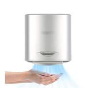 JINGYAN Sèche-Mains Toilette électrique sèche-Mains capteur séchoir Automatique Salle de Bain Interrupteur d'air Chaud Installation sans Coup Poing téléphone Portable