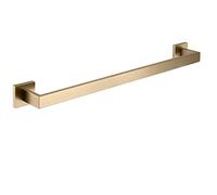 JINGYAN Serviteurs de douche Bathroom Stainless Steel Brushed Gold Wool Towel Rack Suit Toilet Bar Wall Shelf