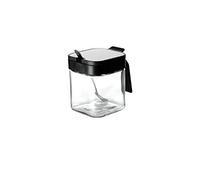 JINGYAN Sucriers Seasoning Box Combination Spice Jar Glass Salt Shaker MSG Household Kitchen Storage Box Dried Grains Tank Oil Bottle Gadget Set