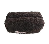 JINGYAN Trousses de Toilette Lamb Hair Cosmetic Bag Plush Storage Cute Stationery Large Capacity