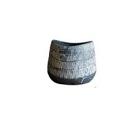 JINGYAN Vases Art Style Vase De Fleur Et Pot Décoration Fleurs Ornements Géométrique Creative Argile Brute Porcelaine