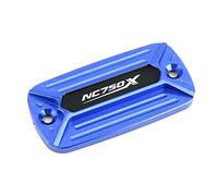 JINGYAOTONG Bouchons à vis pour Motos pour Honda NC750X NC 750X 750 X 2012-2020 Maître-Cylindre Avant Frein Liquide Réservoir Bouchon Réservoir Couvercle 2024 (Couleur : 1 Piece Blue, Taille : 1)