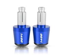 JINGYAOTONG pour Suzuki GSX1400 GSX 1400 Moto 7/8 "22mm Poignées De Guidon Bouchon Bouchon Pièces De Poids Embout À Main (Couleur : Blue Black, Taille : 1)
